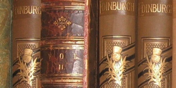 Book spines cropped