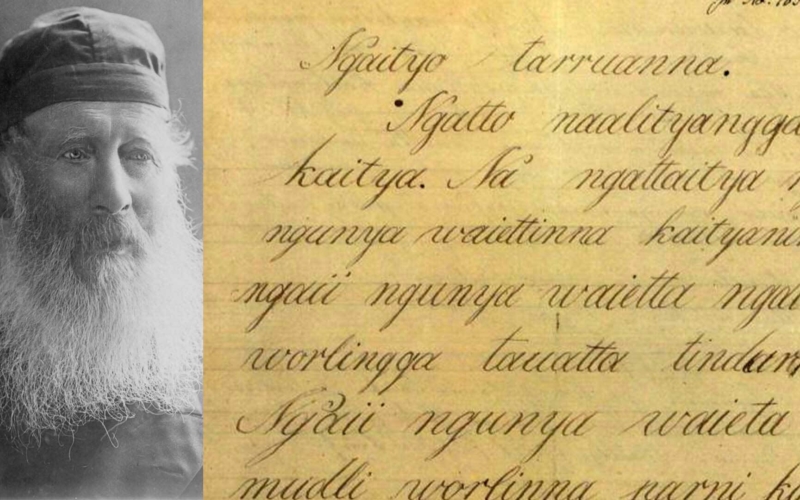19th Century Kaurna language