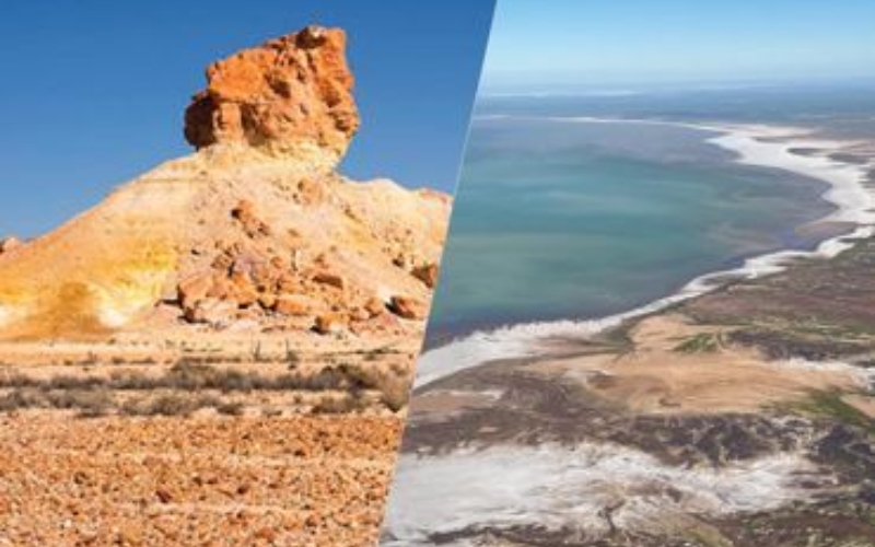 Lake eyre classic painted hills