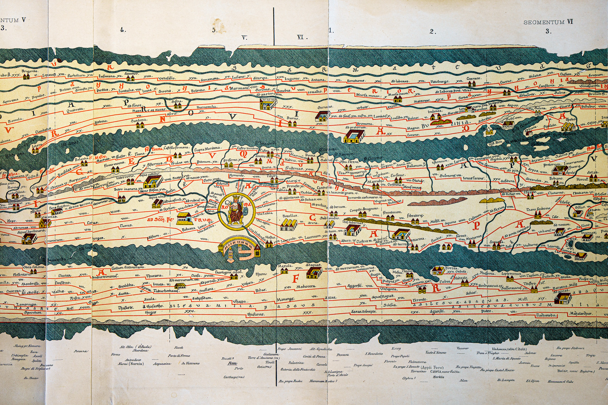 Peutinger strip map